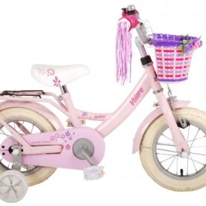Volare Ashley Kinderfiets – Meisjes – 12 inch – Roze – 95% afgemonteerd