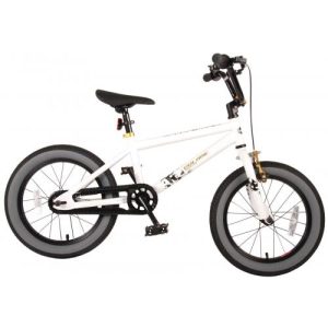 Volare Cool Rider Kinderfiets – Jongens – 16 inch – Wit – 95% afgemonteerd