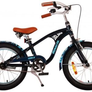 Volare Miracle Cruiser Kinderfiets – Jongens – 16 inch – Mat Blauw – Prime Collection