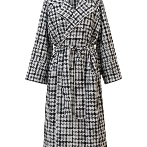 ZACHTE JAS - Black / pearl check