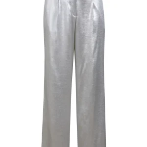 ZILVEREN BROEK - PETRA FIT - Silver