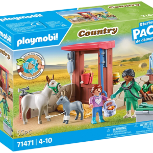 Playmobil 71471 Boerderij dierenarts met de ezels