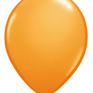 Oranje Metallic Ballonnen 30cm – 10 stuks