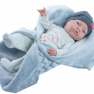 Paola Reina Pop Bebitos meisje met doek (45cm)