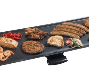 Bestron XL Teppanyaki Bakplaat voor 6 Personen , Grillplaat met 1800W