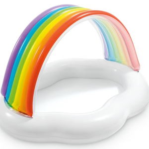 Intex #57141NP Rainbow Cloud Baby Pool Opblaaszwembad 142x119x84cm
