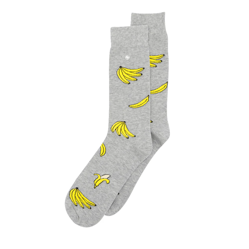 Alfredo Gonzales Sokken Bananas AG-SK-BA-01-136 Grijs - Afbeelding 2