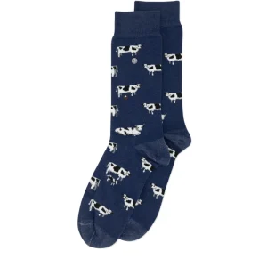 Alfredo Gonzales Sokken Cows AG-SK-COW-01-109 Blauw