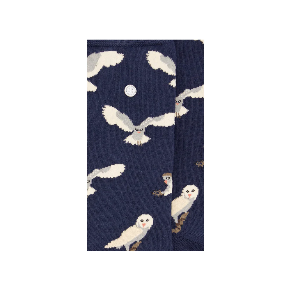 Alfredo Gonzales Sokken Owls AG-SK-OWL-01-109 Blauw - Afbeelding 3