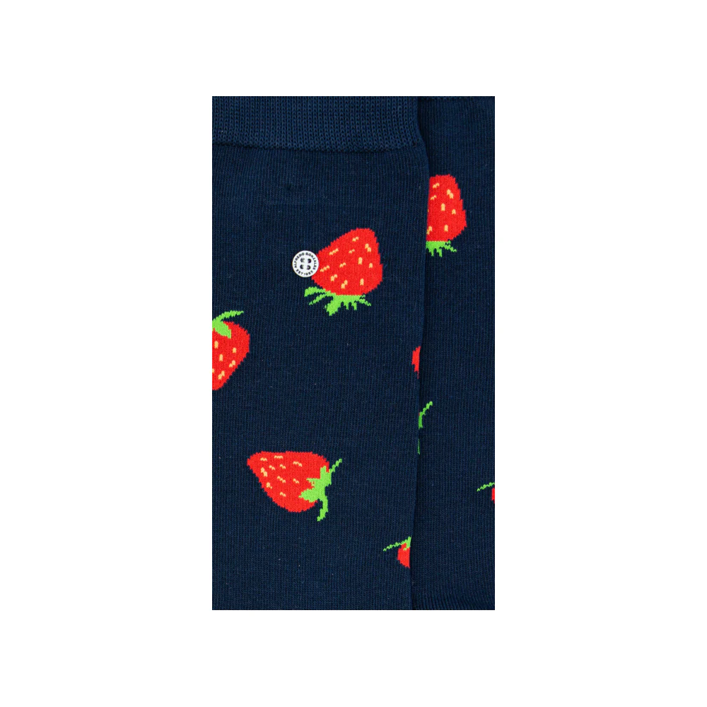 Alfredo Gonzales Sokken Strawberries AG-SK-STA-01-109 Blauw - Afbeelding 3