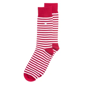 Alfredo Gonzales Sokken The Stripes Red&White AG-SK-TBC-02-108 Rood
