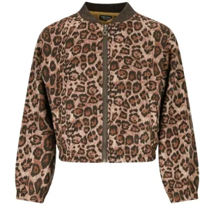 Animal bruin geprint vest Diala