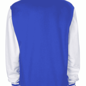 Baseball jasje met naam (Royal-blauw)