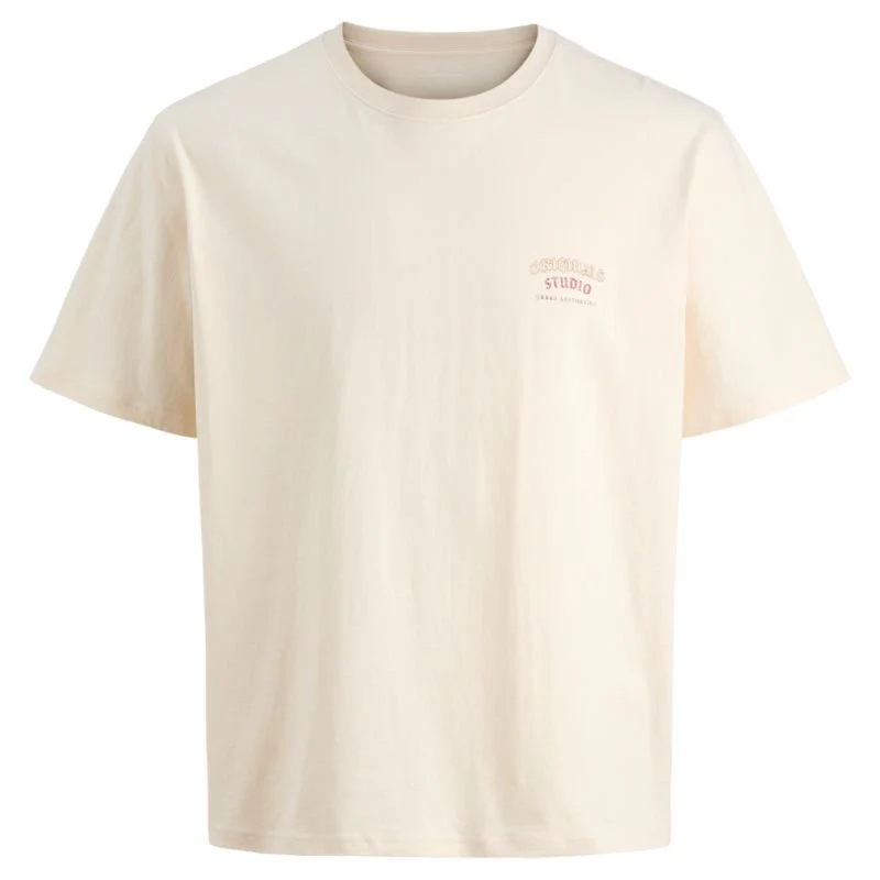 Beige backprint t-shirt Meadows - Afbeelding 2