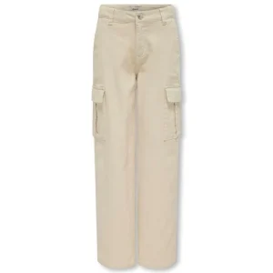 Zandkleurige cargo broek Yarrow