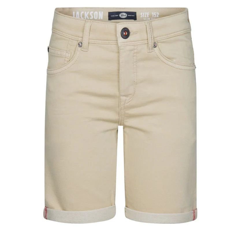 Beige denim short SHO005 - Afbeelding 2