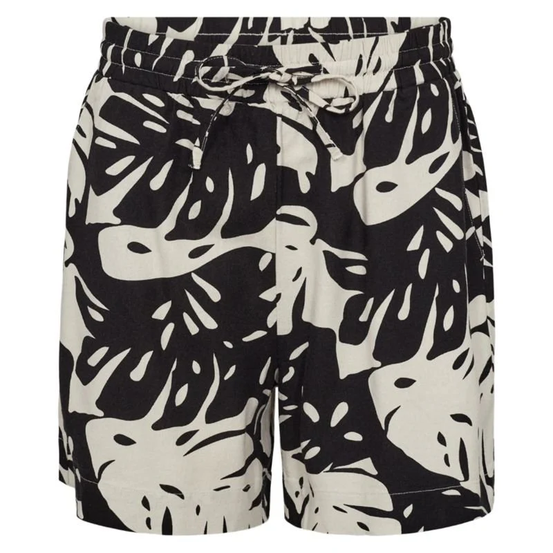 Beige geprinte short Lavisco - Afbeelding 2