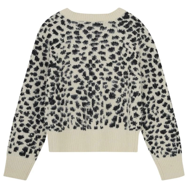 Beige knitted vest Spotty - Afbeelding 3