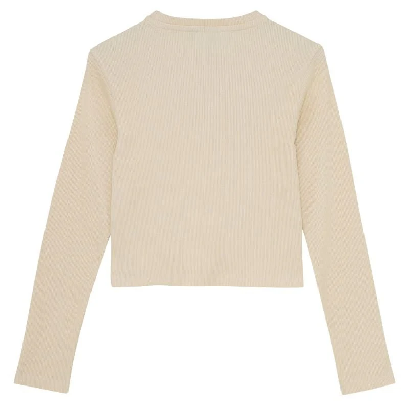 Beige longsleeve Sport - Afbeelding 3