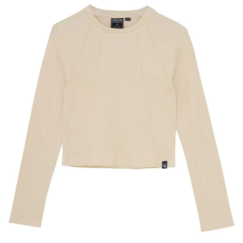Beige longsleeve Sport - Afbeelding 2