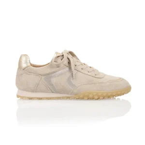Beige met champagne sneaker Tao