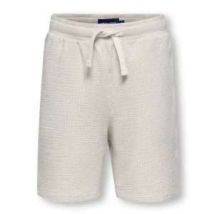 Beige relaxed fit short Kian Life