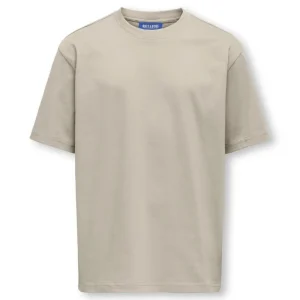 Beige relaxed fit t-shirt Fred