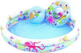 kinderbadje Pool Set 122cm incl bal zwemband