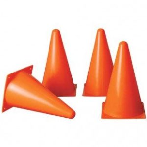 PIONNEN , 4 STUKS ORANJE