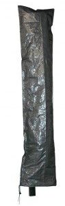 Zweef parasol beschermhoes grijs Ø 3,5 mtr en 3 x 3 mtr