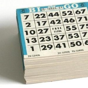 Spel Bingokaarten blocs a 500 stuks