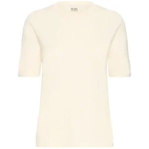 Birch knitted o-neck ss top Luls