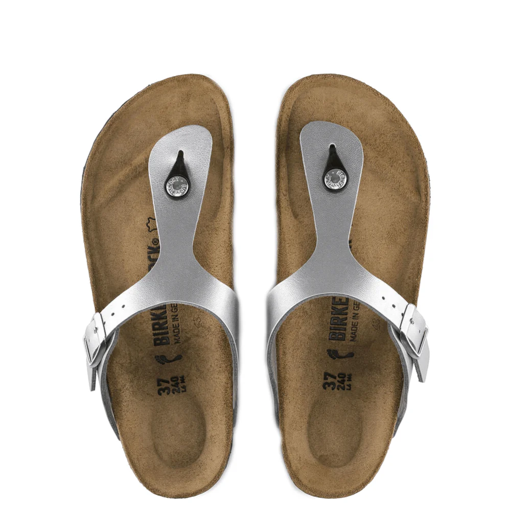 Birkenstock Slippers 043851 Zilver - Afbeelding 4