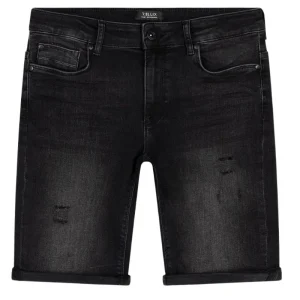 Black Denim short Duux