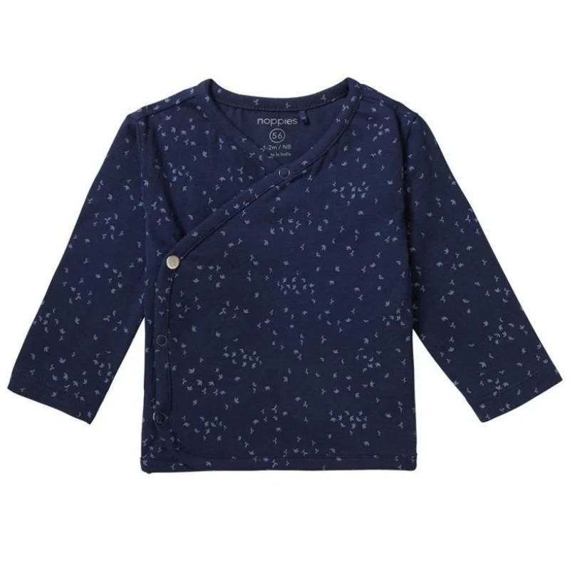 Black Iris wrap shirt Nantes