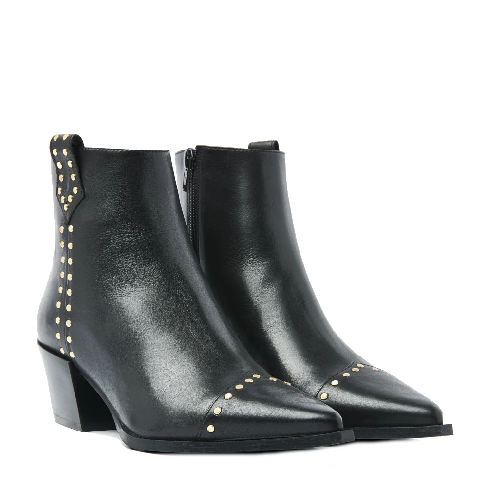 Via Vai Enkellaarsjes 62312-01-900 Zwart - Afbeelding 3