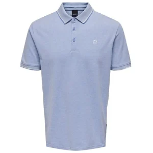 Blauwe polo Fletcher