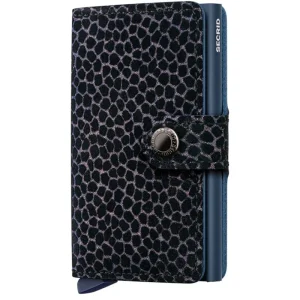 Blue miniwallet Giraffina