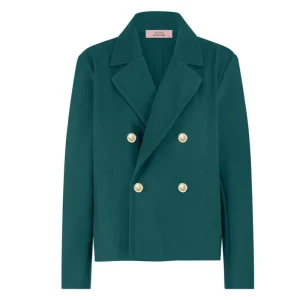 Bottle Green blazer Jade bonded