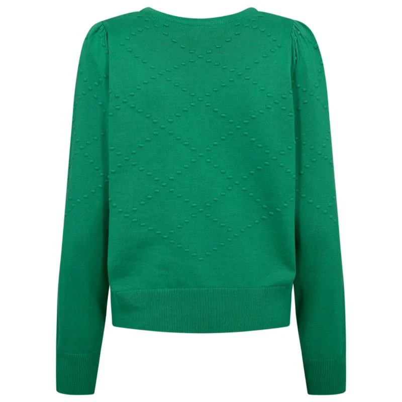 Bright Green v-dot knit pullover Dodo - Afbeelding 3