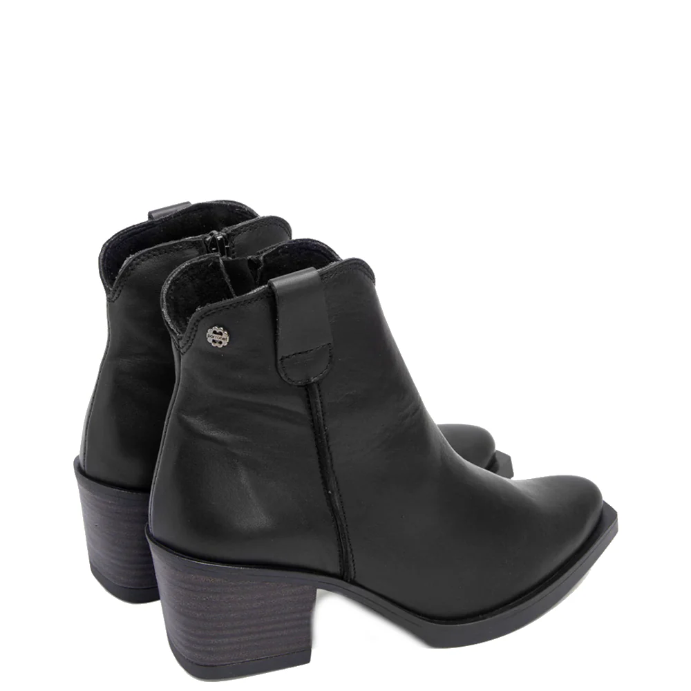 Porronet Enkellaarsjes 4752 Zwart - Afbeelding 4