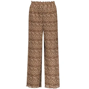 Bruine broek Freya