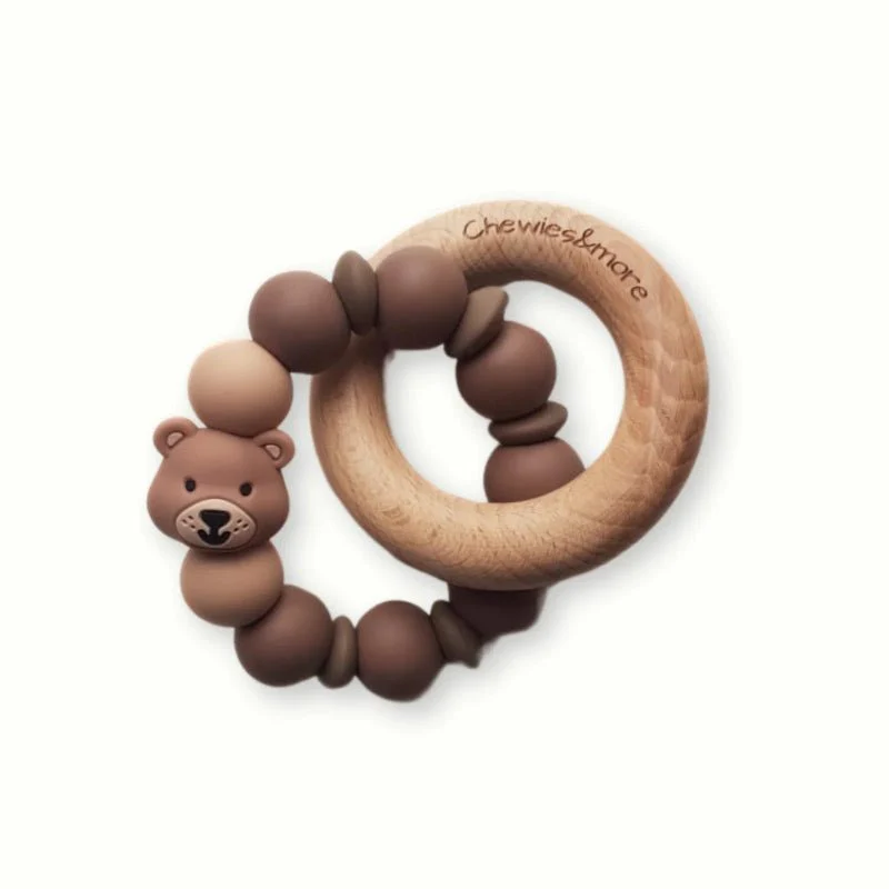 Bruine mini rattle Bear Navaho - Afbeelding 2