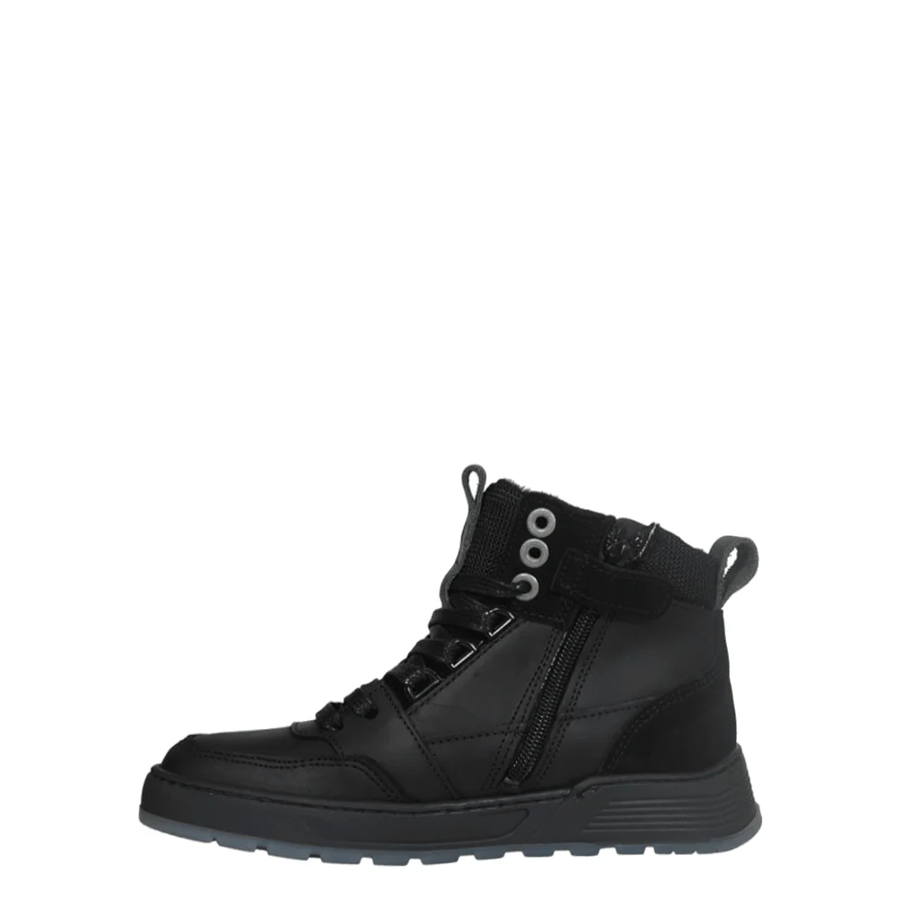 Bull Boxer Kinder Veterschoenen AOF509E6L_BLAC Zwart - Afbeelding 3