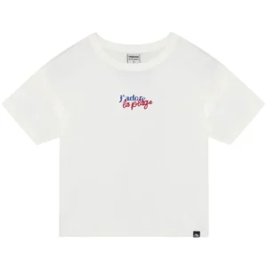 Cloud backprint t-shirt Plage 970822