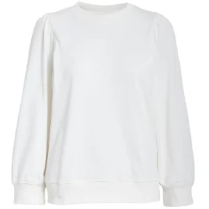 Cloud Dancer puffsleeve sweater Fiola GOTS