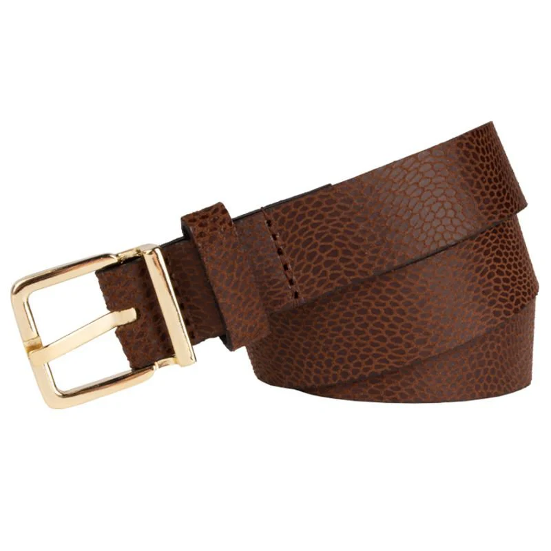 Cobra Brown geprinte riem 25227 - Afbeelding 2