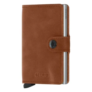 Cognac Miniwallet Vintage