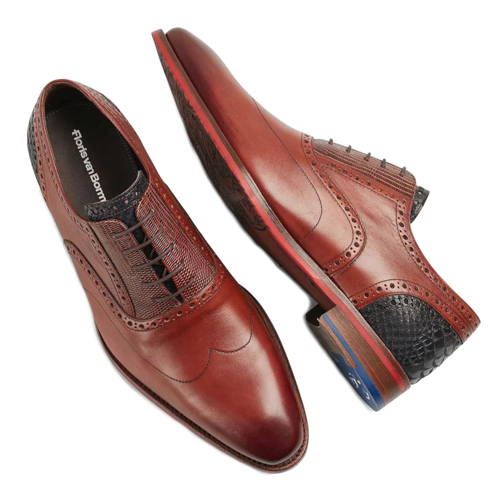 Floris van Bommel Nette Schoenen SFM-30229-24-01 Cognac - Afbeelding 3