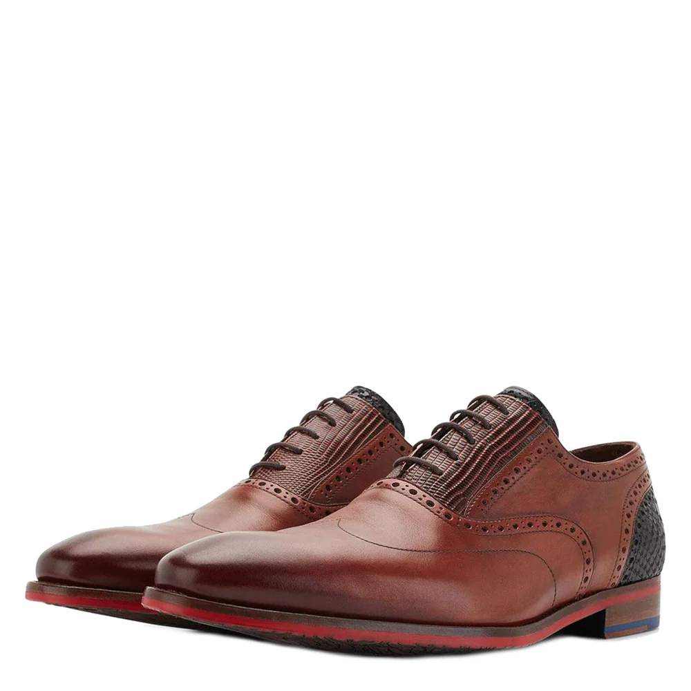 Floris van Bommel Nette Schoenen SFM-30229-24-01 Cognac - Afbeelding 4